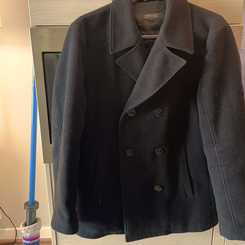 Kenneth Cole Reaction pea coat medium